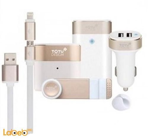 Totu design mobile kit - power bank - car/cable charger - holder