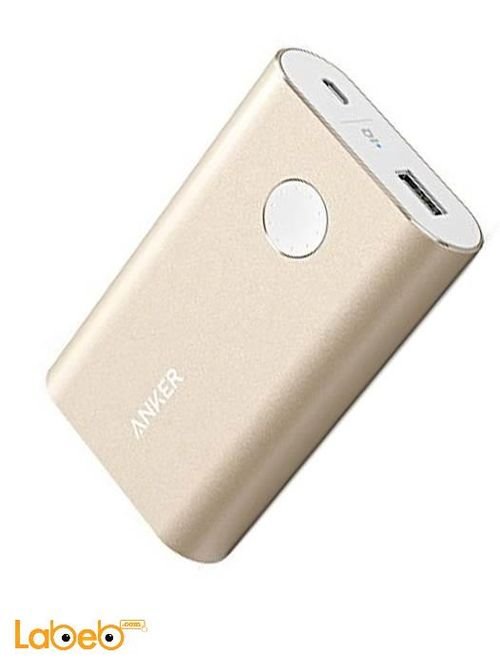 Anker powercore+ Portable charger - 10050mAh - gold - A1310HB1