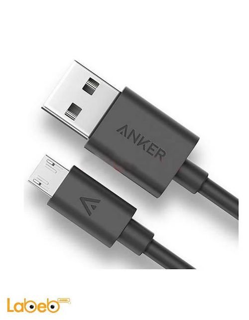 Anker micro USB charger cable - for android devices - 1m - Black