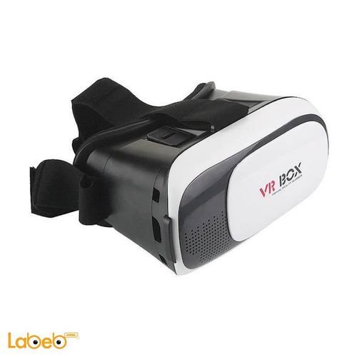 نظارة ثلاثية الابعاد VR - للموبايلات 3.5-6 انش - ابيض- RK3Plus