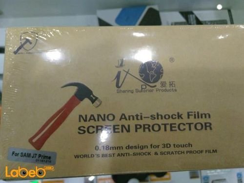 Nano anti - shock film screen protector - for J7 prime - 0.18mm