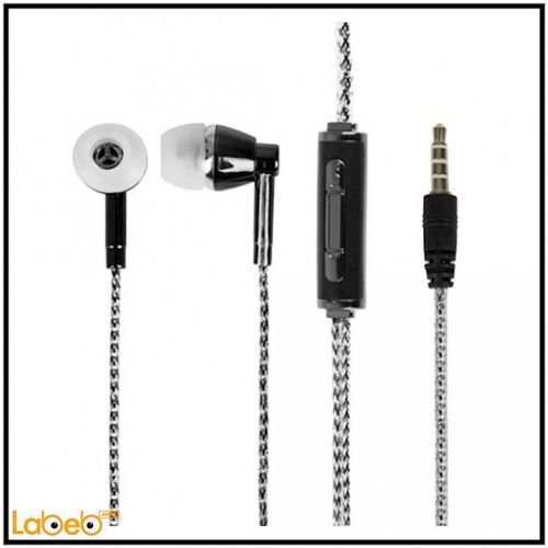 REALBASS stereo headphone - black color - 1.5m - EV-3101SL