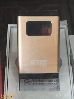 راوتر 4 جي G-tide - سرعة 100Mbps - شريحة سيم - 10 مستخدمين - ذهبي