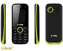 G-tide G008 mobile - 8GB - 1.8inch - Dual sim - Black and green