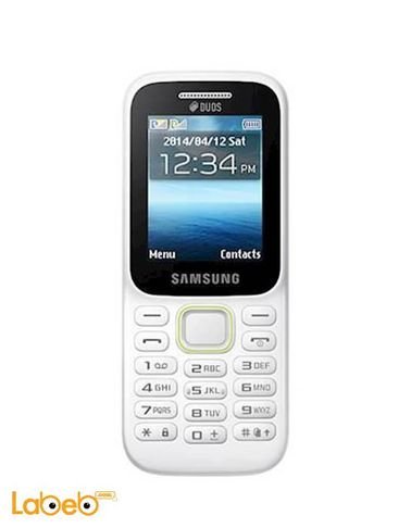 Samsung SM-B310E mobile - 4MB RAM - Dual sim - 2 inch - White