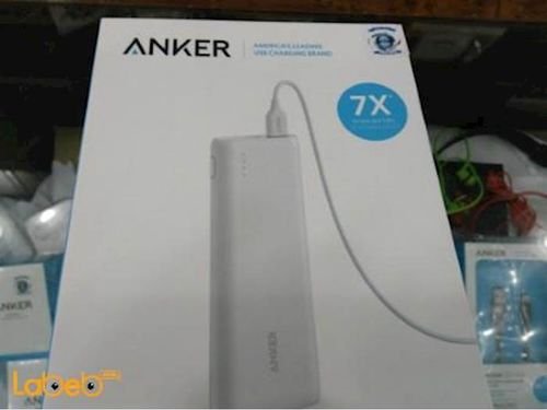 Anker PowerCore - 20100mAh - 2 USB Ports - White - A1271H22