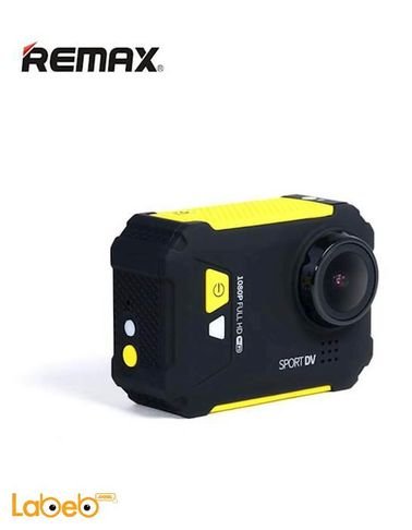 كاميرا ريماكس الرياضية - 12 ميجابكسل - 1080 بكسل - أصفر - SD01