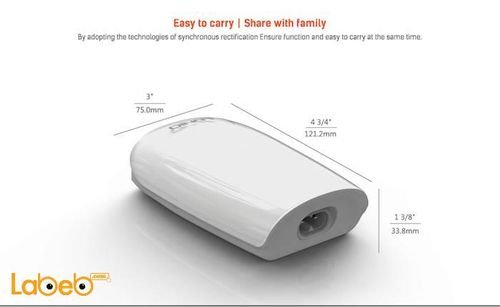 Ldnio Home Charger - 6 USB port - 5.4A - white color - A6573