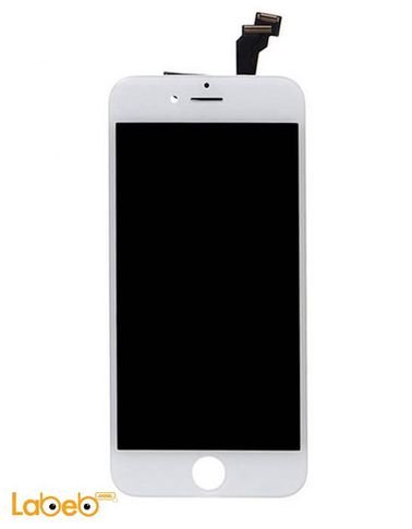 شاشة LCD موبايل أيفون 6 اس بلس - تدعم اللمس - 5.5 انش - أبيض