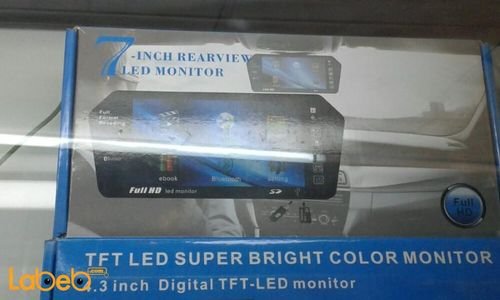 TFT LED super bright color monitor - 4.3 inch - Full HD - black