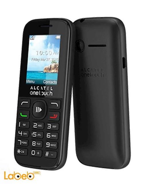 Alcatel one touch mobile - 32MB - 1.8inch - Black - 10.50D model