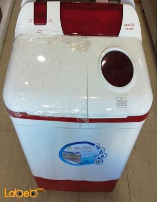Newlife twin tub washing machine with pump - 435W wash - TRW-1409