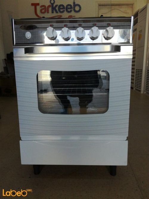 Stigg Oven - 4 Burners - 55x55 cm - White color - SG555W model