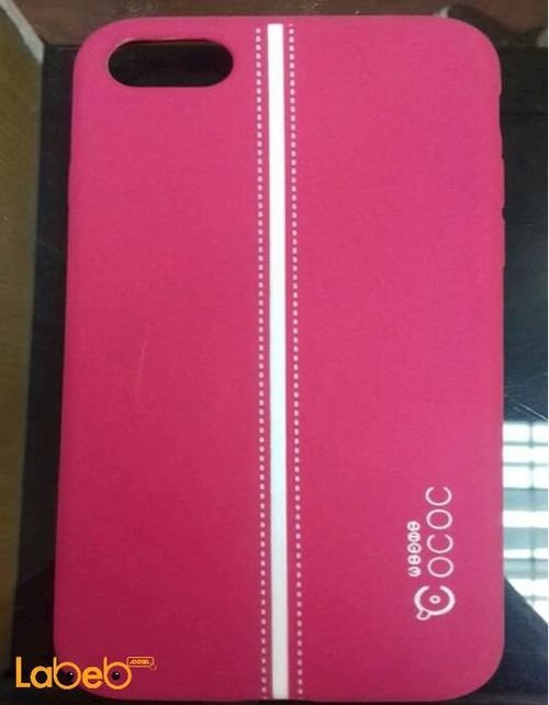 Mobile back cover - for iPhone 7 smartphone - pink color