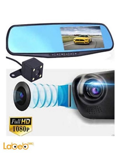 Car rearview mirror vehicle traveling data recorder - 4.3in - FHD