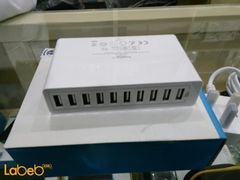Anker Wall Charger - 10xUSB ports - White color - A2133221 model