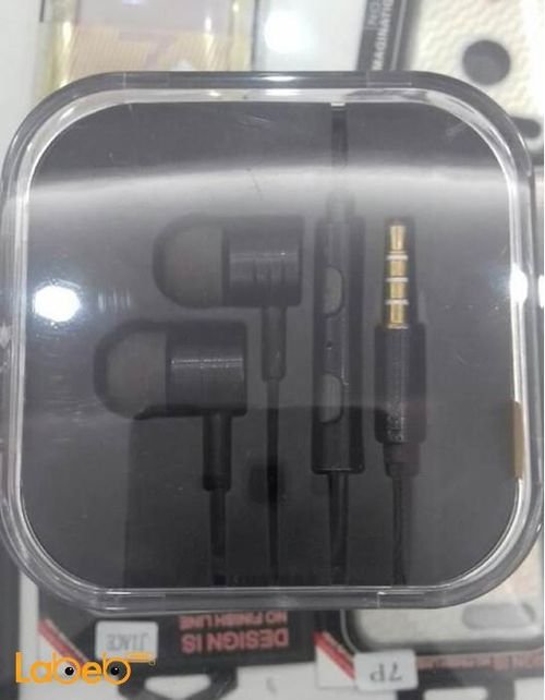 Mi Piston 2 earphones - 3.5mm - 2mw - black color - EN50332-2