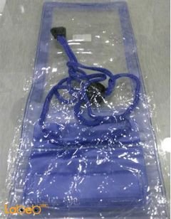 غطاء حماية كامل للموبايل - ضد الماء - يونيفرسال - لون أزرق