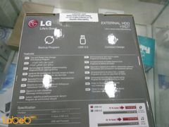 هارد ديسك خارجي LG - حجم 1TB - يو اس بي 3.0 - أسود - HXD71TBB
