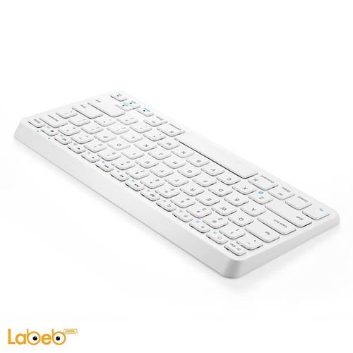 لوحة مفاتيح بلوتوث أنكر - لون أبيض - موديل A7721S21
