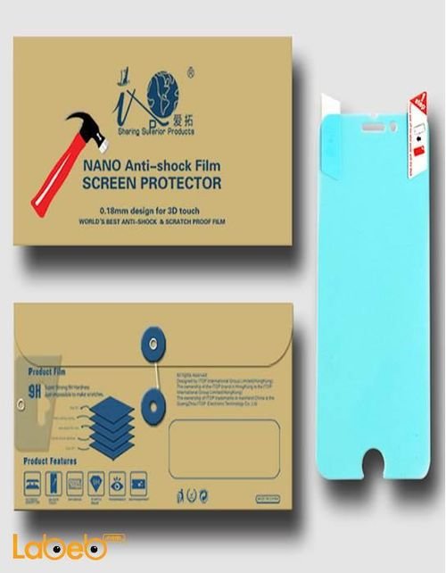 Nano anti shock film screen protector - iPhone 6 plus - clear