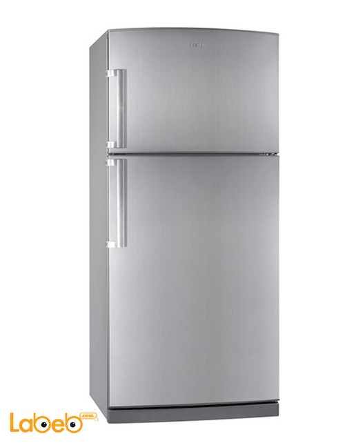 Vestel Refrigerator top freezer- 498L- Stainless- GT 6401A+Z INOX