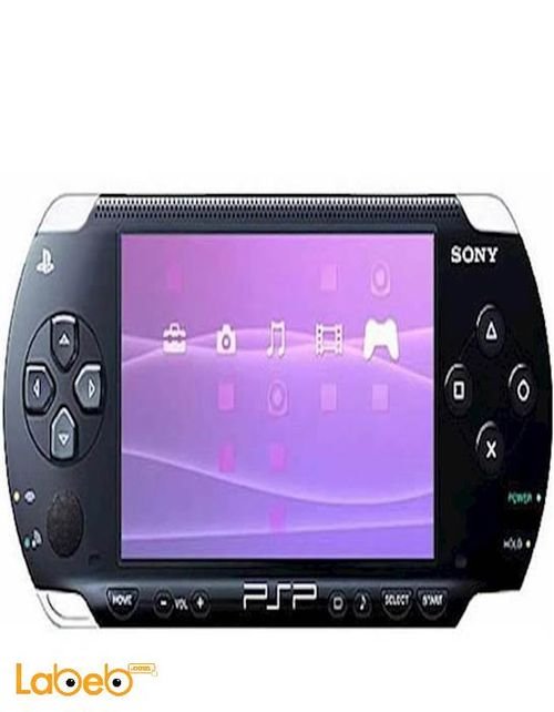 بلاي ستيشن PSP سوني - ذاكرة 8 جيجابايت - أسود - موديل PSP-1004