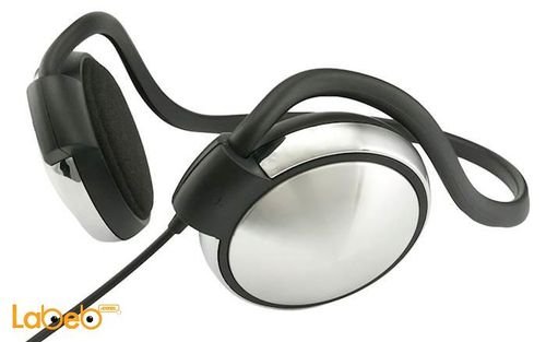Votec Sports Earhook Headset - with mic - 1.2m - Black - HD007