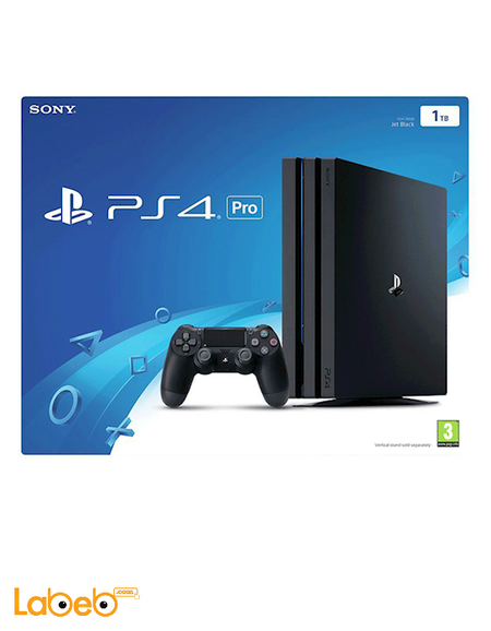 Sony PlayStation 4, 1TB, Black color, CUH-7016B model