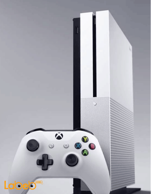 جهاز العاب Xbox One S مايكروسوفت - 500GB - أبيض - موديل 1681