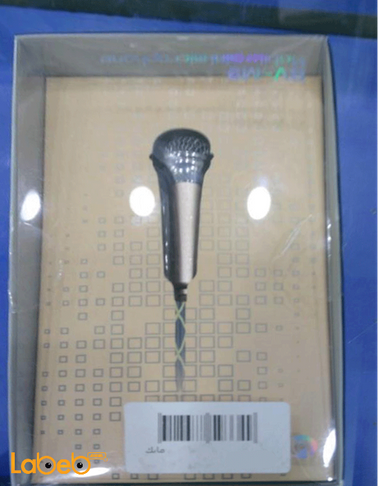 Beevo Mobile Mini Microphone - silver color - BV-M9 model