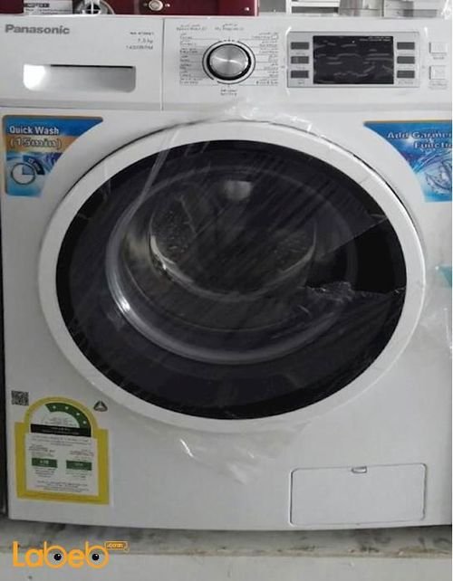 Panasonic Washer & Dryer Condenser - 7.5KG - white - NA-475MB1WSA