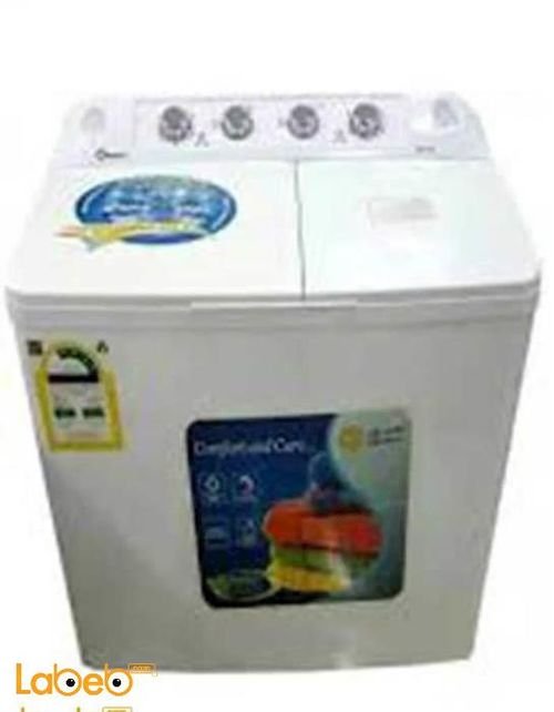 Dansat Twin Tup washing machine - 9kg - White - DWL10 model