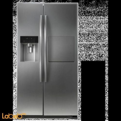 Linnex Side ​by​ ​side Refrigerator - 550L - Silver - TRF-550WEDM