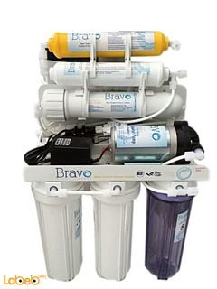 Bravo water filter System - 6 Stages - 10 Liter - white color