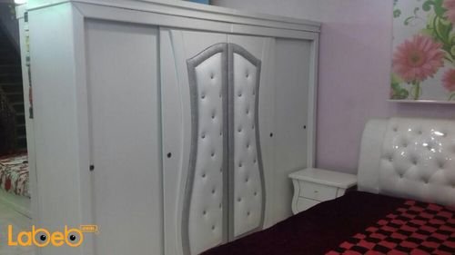 Bedroom - 7 pieces - Malaysian Wood - White - 2x2m bed size