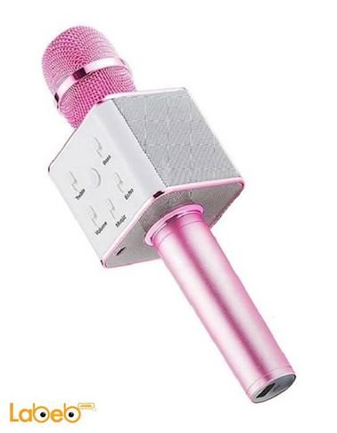 MICGEEk Wireless Microphone Karaoke - Pink - JL GS.Q9 model