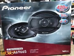 Pioneer 3-way Speaker - 420W - 6x9inch - Black - TS-A6966S model