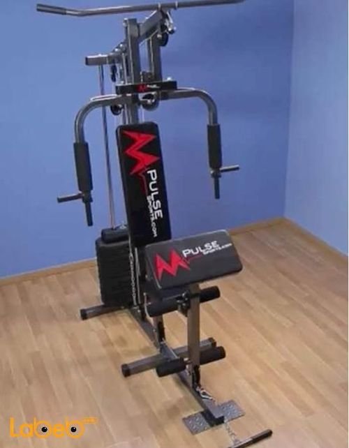Mpulse Home Gym - For total body strength - black leather -102 model