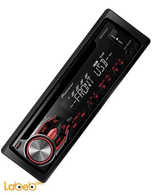 مسجل سيارة بايونير - مشغل CD-AUX-USB - أسود - موديل DEH-X1853UB