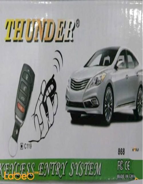 Thunder keyless entry system - Electronic lock - Black - C119
