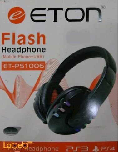 ETON Headphone - Black color - Microphone - ET_PS1006 model