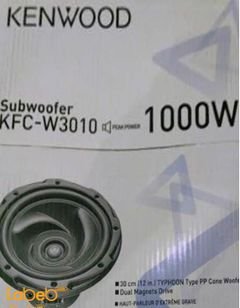 KENWOOD Car Sibwoofer - 1000Watt - Black color - KFC-W3013 model