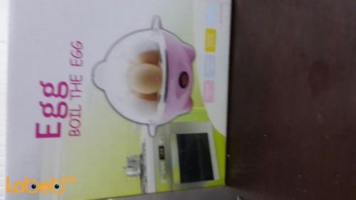 Egg Boiler - 1-7 Egg Boiler - 250-350 Watt - Pink color