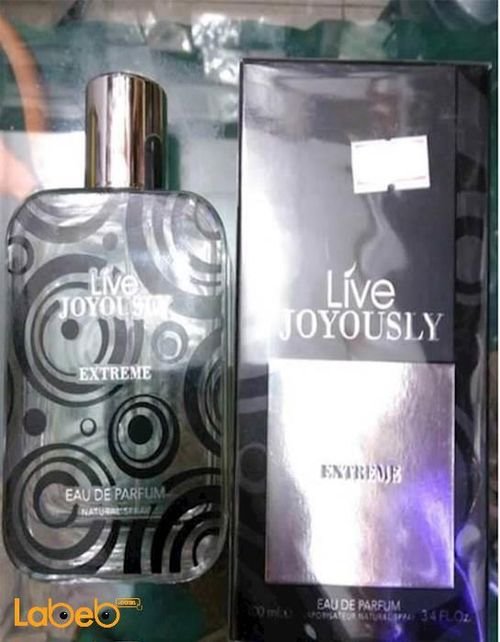 Live joyously extreme perfume - French - 100ml - Black