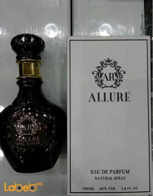 عطر ALLURE - للنساء - منتج فرنسي - 100 مل - لون الزجاجة بني غامق