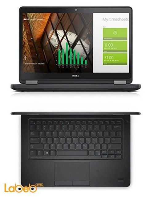 Dell latitude E5250 Laptop - core i5 - 8GB - 12.5inch - Black