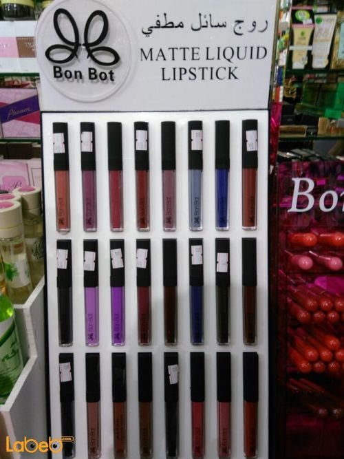 Bon Bot Matte Liquid Lipstick - for women - multi colors