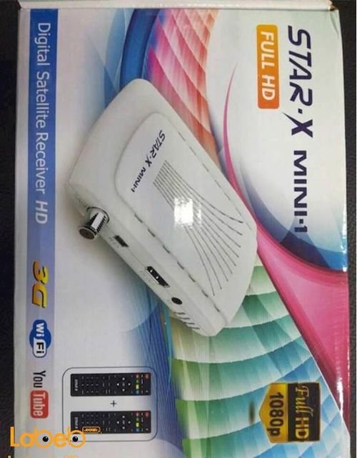 Star-x Mini -1 Receiver - USB 2.0 port - 4000 channels - 1080P