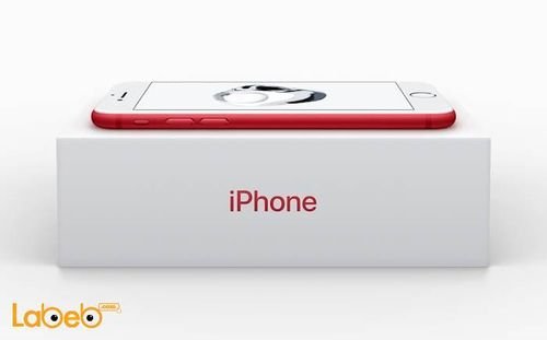 موبايل ايفون 7 بلس ابل - 128 جيجابايت - أحمر - iPhone 7 Plus
